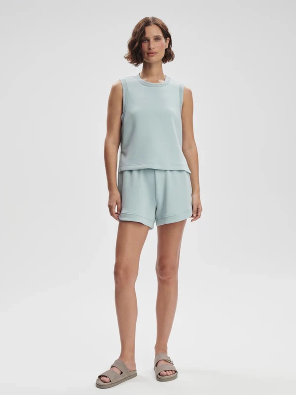 NWT Varley Ollie High Rise Short 3.5 Color: Ether Blue Sz XS - Picture 2 of 15